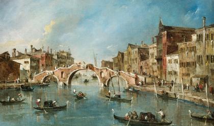 View on the Cannaregio Canal, Venice by Francesco Guardi Samuel H. Kress Collection Courtesy of the National Gallery of Art