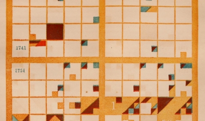 Visualization of the Eighteenth Century by Elizabeth Peabody, 1856