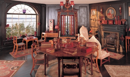 Octagon Room at Beauport, the Sleeper McCann House, courtesy of Historic New England.