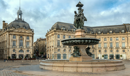 Place de la Bourse, Bordeaux. Photo by Xiquinho Silva/Flickr
