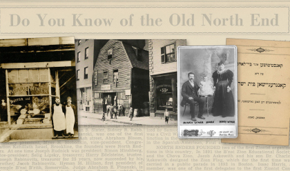 collage of images of the North End, Boston
