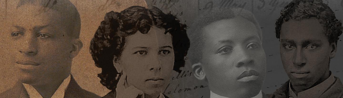 10 Million Names Project a montage of vintage portraits