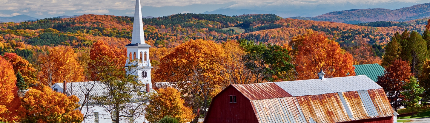 Planning a Research Trip to New England Vermont barn and church
