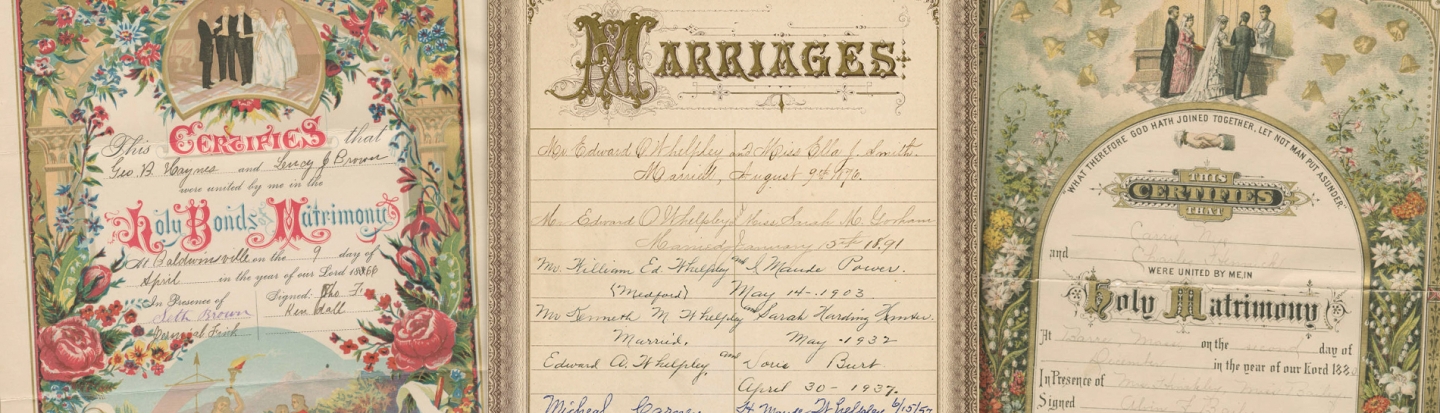 marriage records