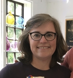 Kristen Weiss, site manager of Beauport, the Sleeper McCann House in Gloucester, Massachusetts