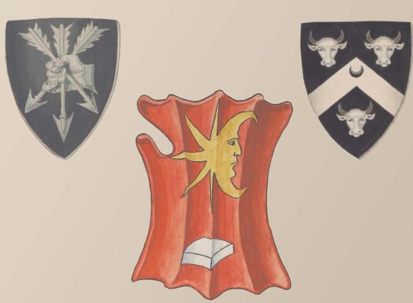 Heraldic shields