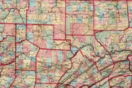 Map of Pennsylvania