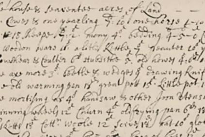 Image of an old document