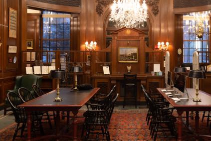 Rotunda at American Ancestors Research Center