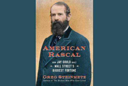 Greg Steinmetz with American Rascal American Rascal book cover