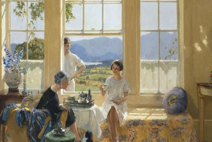 James Durden, Summer in Cumberland, 1925. © Manchester Art Gallery / Bridgeman Images. Used with permission of the Estate of James Durden.