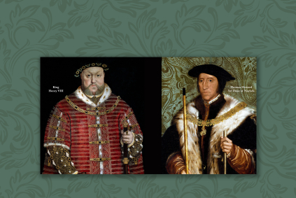 King Henry VIII and Thomas Howard 3rd Duke of Norfolk